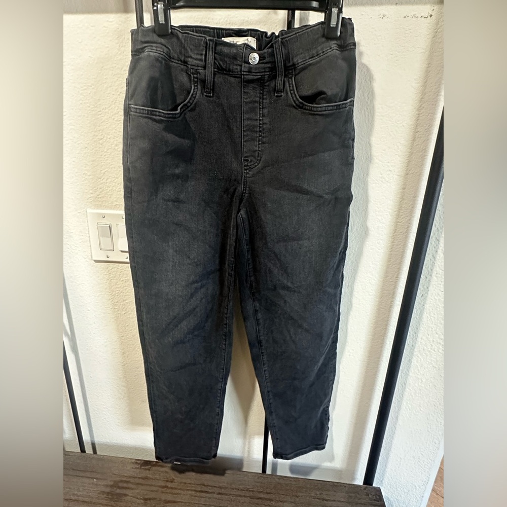 Madewell Roadtripper Supersoft Pull-On Jeans In Brendan Wash Women's Size XS